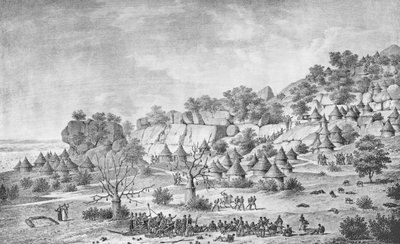 View of the Village North of Agady in the Bertat Region, from 